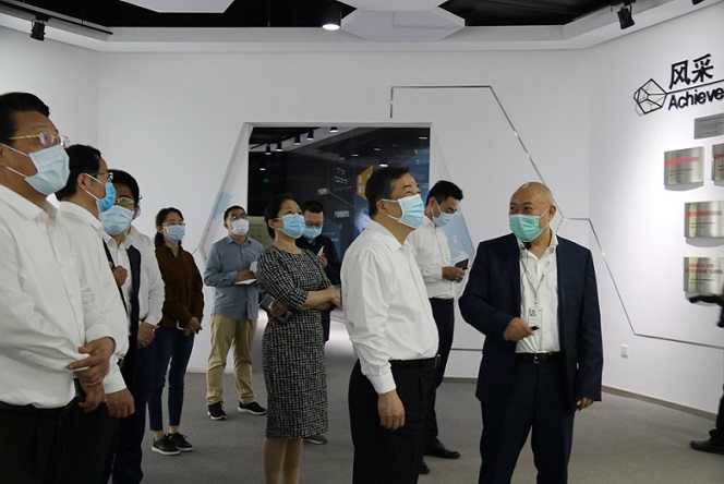 山東省委常委、濟南市委書記孫立成 蒞臨山東天岳考察指導